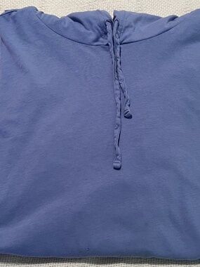 Polo Ralph Lauren Blue Hooded Long Sleeve Shirt 4XB